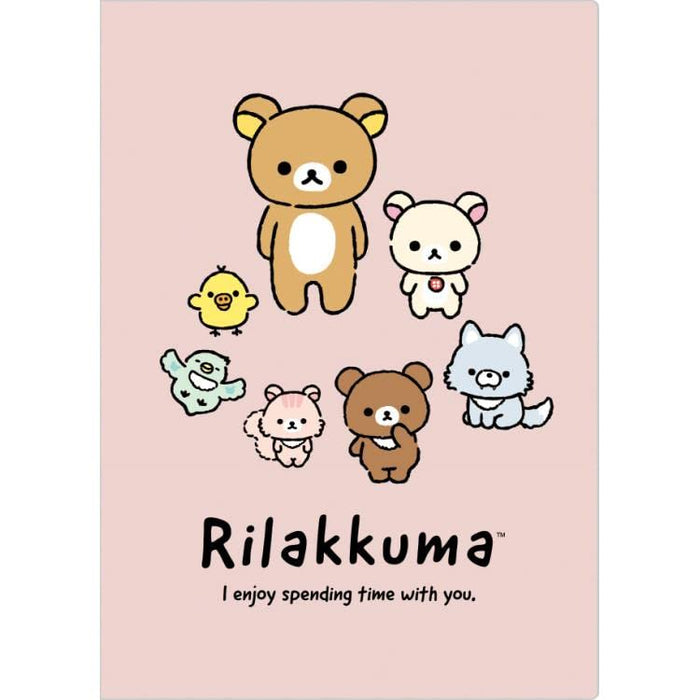 San-X Rilakkuma Document Organizer - Compact Filing Holder Fa06502- Japan Figure Store - #1 Bring To You The Best Japanese Goods