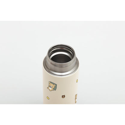 San-X Lightweight Rilakkuma Mug Bottle for Travel Portable Beverage Holder KA24301- Japan Figure Store - #1 Bring To You The Best Japanese Goods