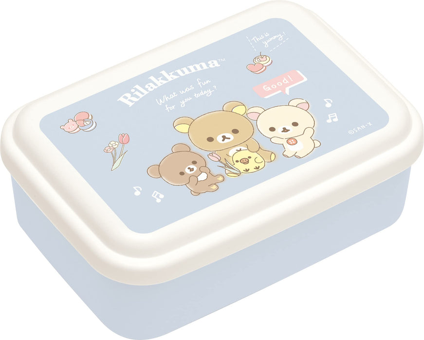 San-X Rilakkuma Nested Lunch Box Fluffy Compact Design Ka18102- Japan Figure Store - #1 Bring To You The Best Japanese Goods
