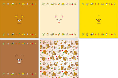 San-X Rilakkuma 5 Varieties Onigiri Wrap Sheets 15 Pack Ky75601- Japan Figure Store - #1 Bring To You The Best Japanese Goods