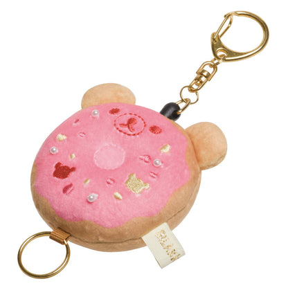 San-X Rilakkuma Donut Keychain Plush - Compact Lightweight Accessory Ay29201- Japan Figure Store - #1 Bring To You The Best Japanese Goods