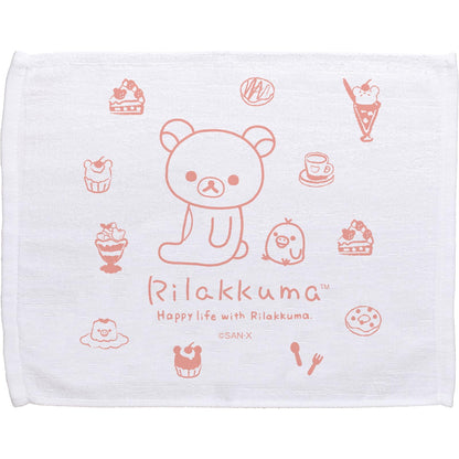 San-X Rilakkuma Premium Wet Towel Set - Compact and Hygienic CM45501- Japan Figure Store - #1 Bring To You The Best Japanese Goods