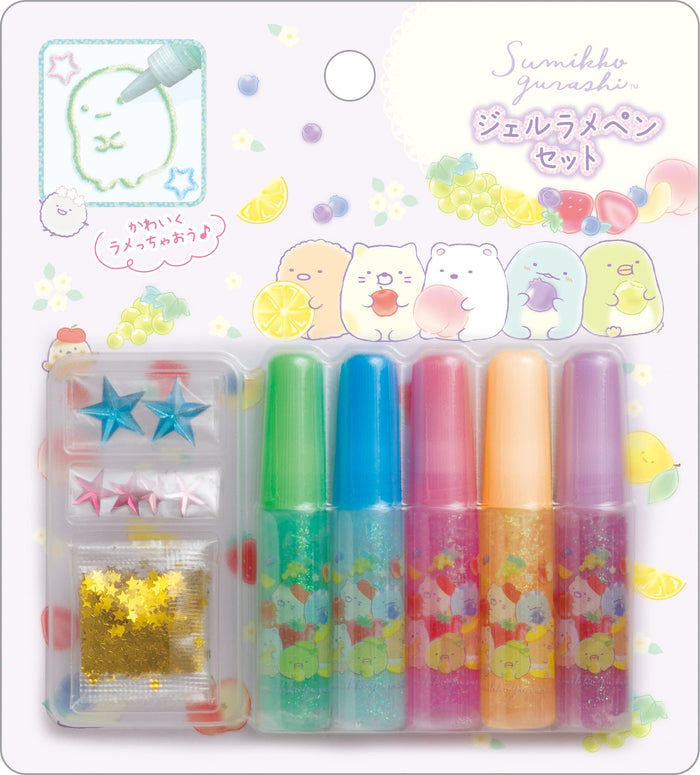 San-X Sumikko Gurashi Gel Lame Pen Set Pr05901- Japan Figure Store - #1 Bring To You The Best Japanese Goods