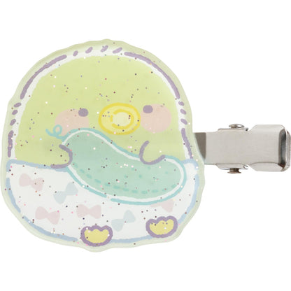San-X Sumikko Gurashi Hair Clip Penguin & Lizard Japan Fe37504- Japan Figure Store - #1 Bring To You The Best Japanese Goods