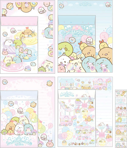 San-X Sumikko Gurashi Letter Set Lh70801- Japan Figure Store - #1 Bring To You The Best Japanese Goods