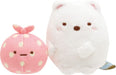 San-X Sumikko Gurashi Bear Cafe At Home Tenori Plush Pair Shirokuma Furoshiki Mf87401- Japan Figure Store - #1 Bring To You The Best Japanese Goods