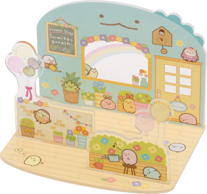 San-X Sumikkogurashi Work Series Acrylic Flower Shop Stand Collection Fr72601- Japan Figure Store - #1 Bring To You The Best Japanese Goods