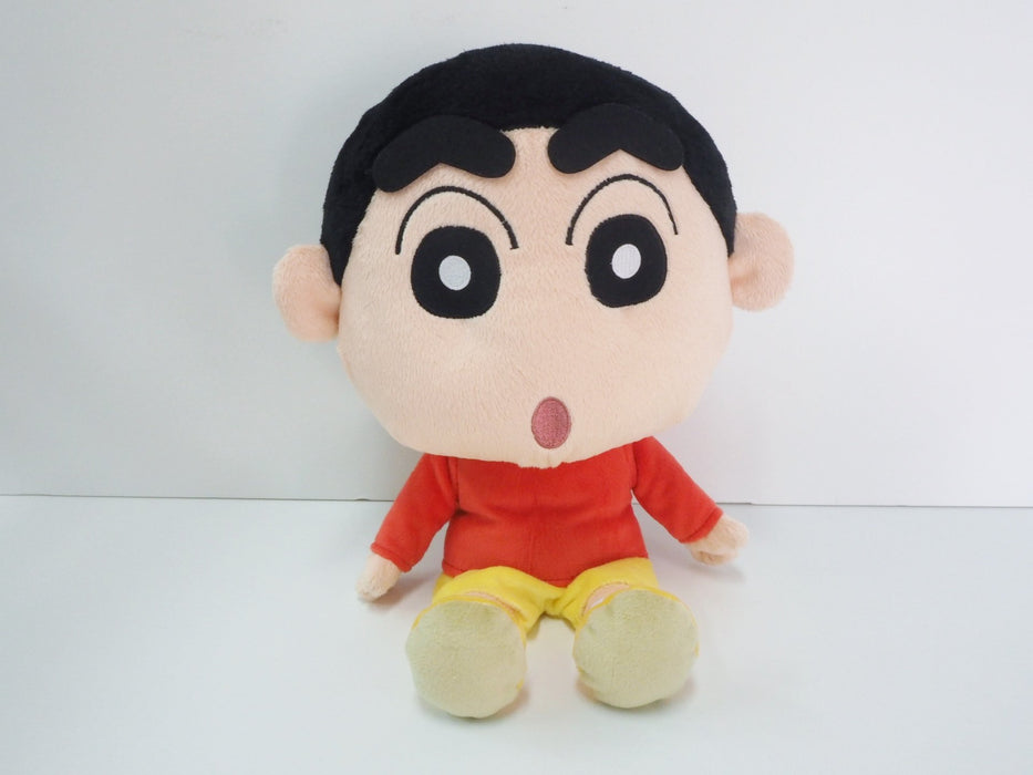 SAN-EI Crayon Shin-Chan Plush Doll Shin-Chan M 904355 Tjn- Japan Figure Store - #1 Bring To You The Best Japanese Goods