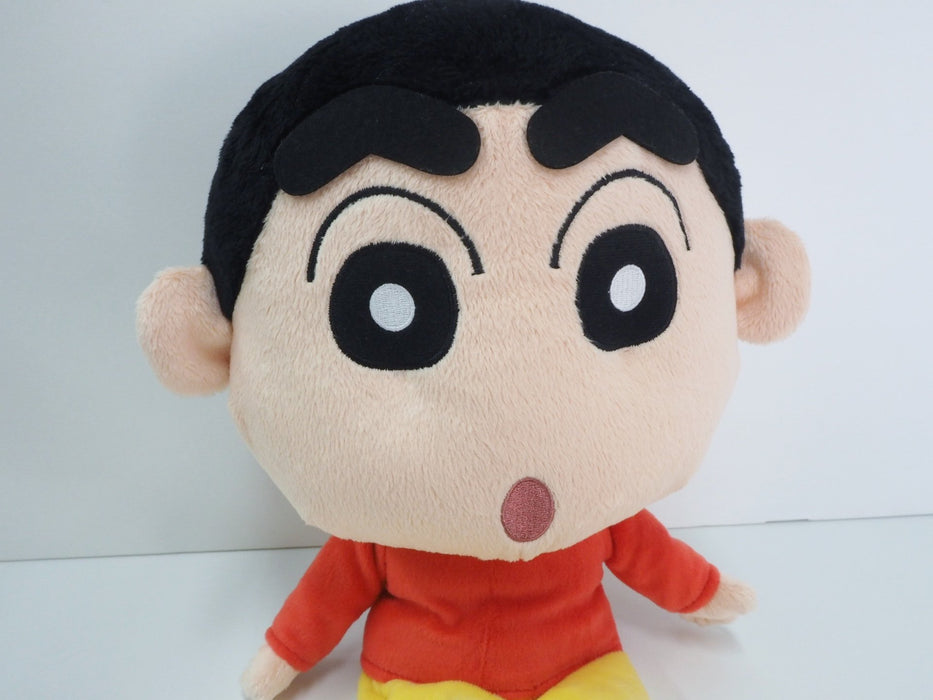 SAN-EI Crayon Shin-Chan Plush Doll Shin-Chan M 904355 Tjn- Japan Figure Store - #1 Bring To You The Best Japanese Goods