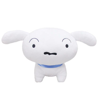 Sanei Boeki Crayon Shin-Chan Shiro Quadruped Plush Toy W20Xd27Xh21Cm Japan Sn42- Japan Figure Store - #1 Bring To You The Best Japanese Goods