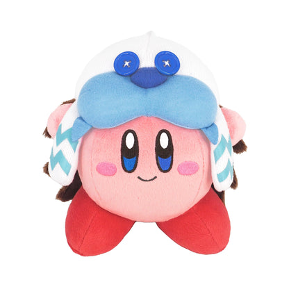 Sanei Boeki Kirby Of Stars Discovery Frost Ice Kirby Stuffed Toy (S) W14xD12xH15cm- Japan Figure Store - #1 Bring To You The Best Japanese Goods