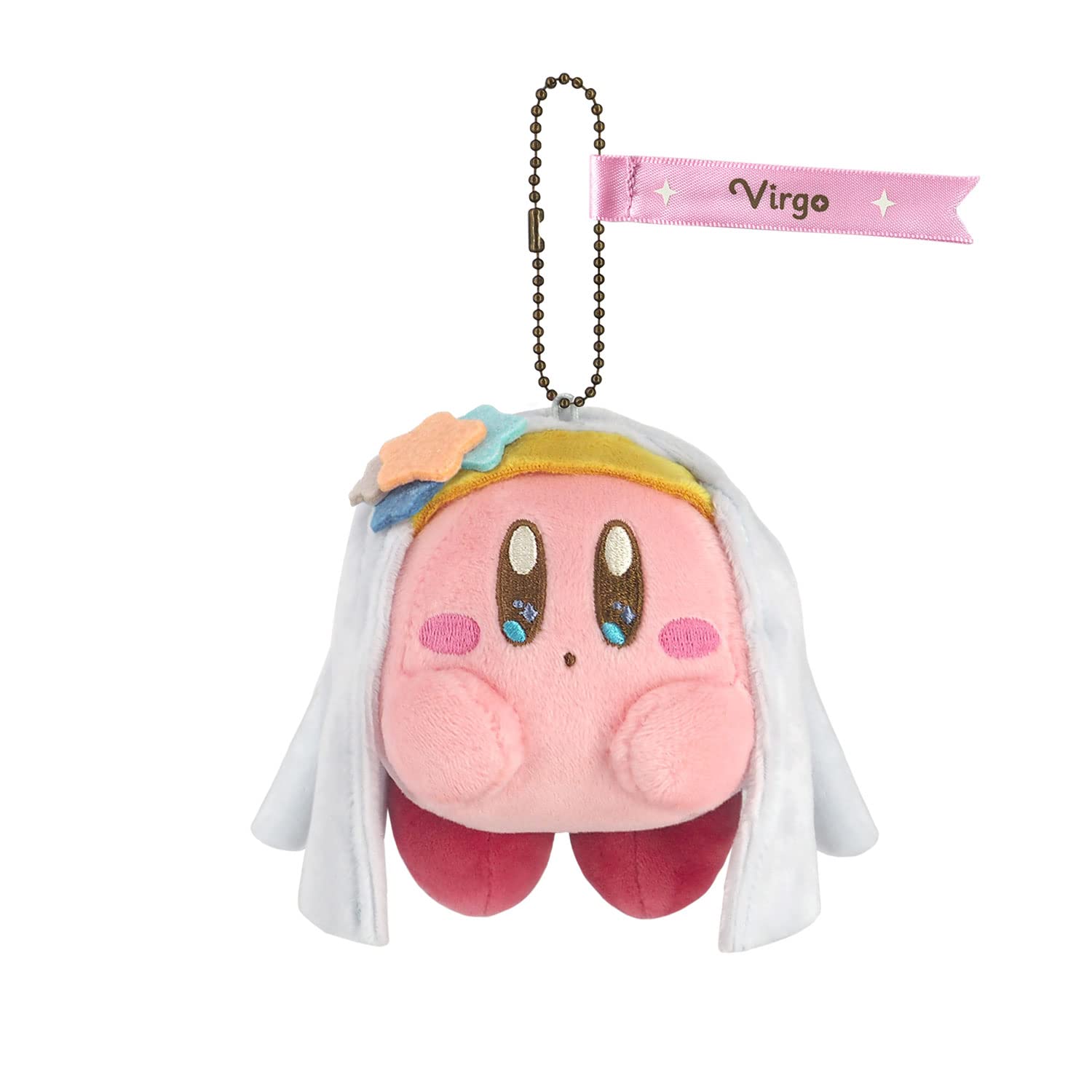 Sanei Boeki Kirby Stars Virgo Horoscope Stuffed Mascot 9cm- Japan Figure Store - #1 Bring To You The Best Japanese Goods