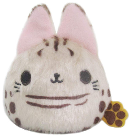 SAN-EI Plush Doll Neko Dango Savannah Cat- Japan Figure Store - #1 Bring To You The Best Japanese Goods