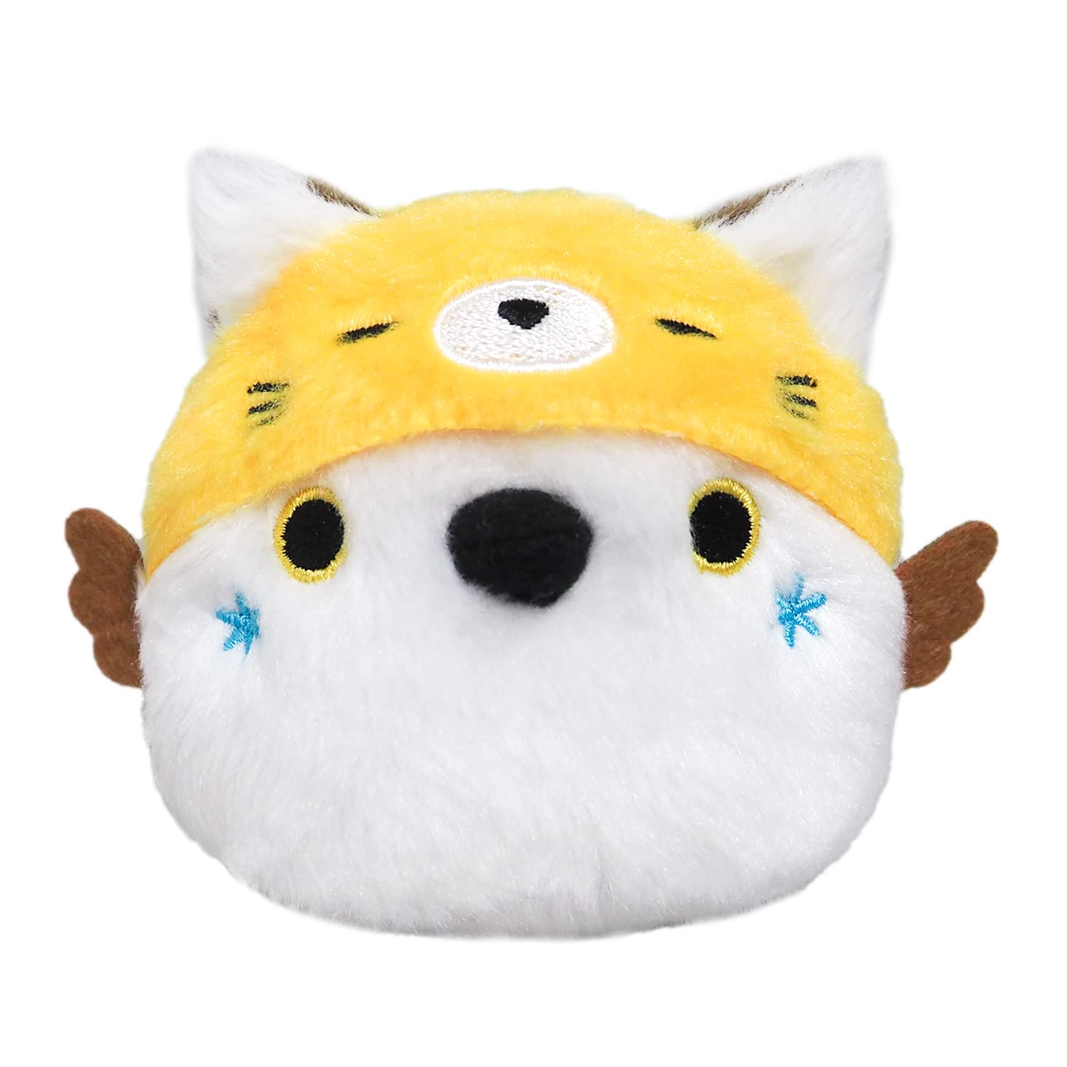 Sanei Boeki Plush Tori Dango Red Fox Shimaenaga 9x8x7cm Stuffed Toy- Japan Figure Store - #1 Bring To You The Best Japanese Goods