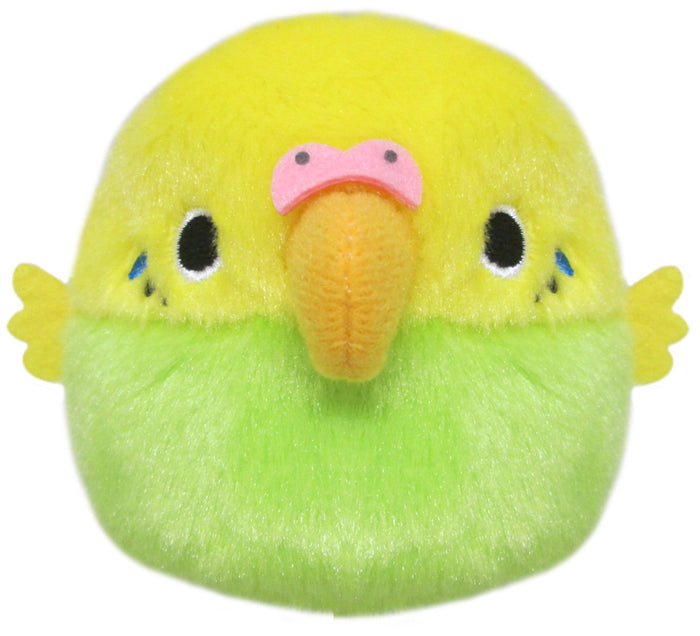 Sanei Boeki Plush Toy Dango Budgie Green W9xD8xH7cm- Japan Figure Store - #1 Bring To You The Best Japanese Goods