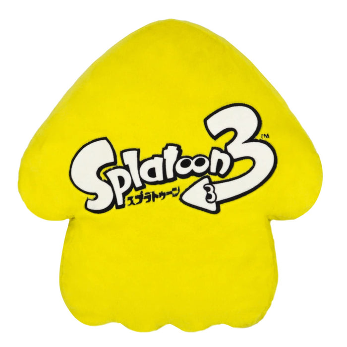 Sanei Boeki Splatoon 3 All Star Collection Cushion Squid Yellow W33xD11xH34cm- Japan Figure Store - #1 Bring To You The Best Japanese Goods