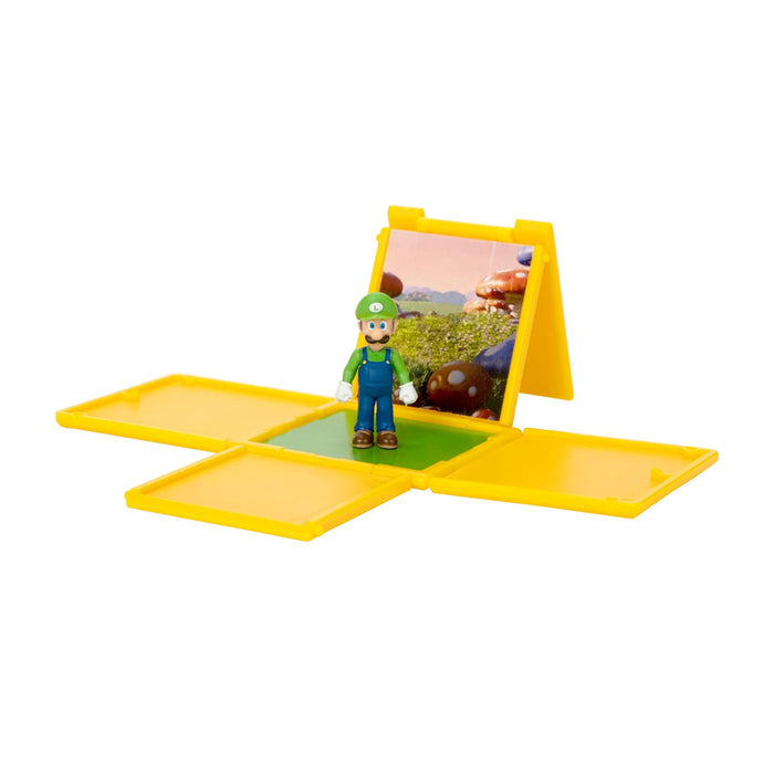 Sanei Boeki Japan Super Mario Bros Movie Luigi Minifigure 4.8Cm- Japan Figure Store - #1 Bring To You The Best Japanese Goods