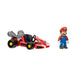 Sanei Boeki Super Mario Bros Movie Pullback Cart Mario Japan W8.5Xd12.5Xh6.2Cm Tsm-16- Japan Figure Store - #1 Bring To You The Best Japanese Goods
