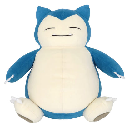 Sanei Trading Pokemon Plush Toys Series Mochifuwa Cushion Snorlax Height 35Cm- Japan Figure Store - #1 Bring To You The Best Japanese Goods