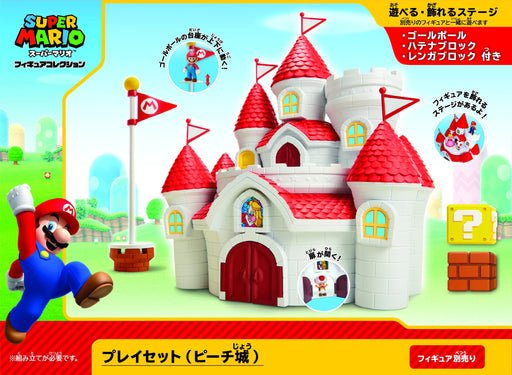 ISHIKAWA TOY Super Mario Playset Peach Stage- Japan Figure Store - #1 Bring To You The Best Japanese Goods