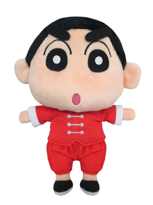 SAN-EI Sn26 Crayon Shinchan Plush Doll Transform Shinchan Kung Fu Tjn- Japan Figure Store - #1 Bring To You The Best Japanese Goods