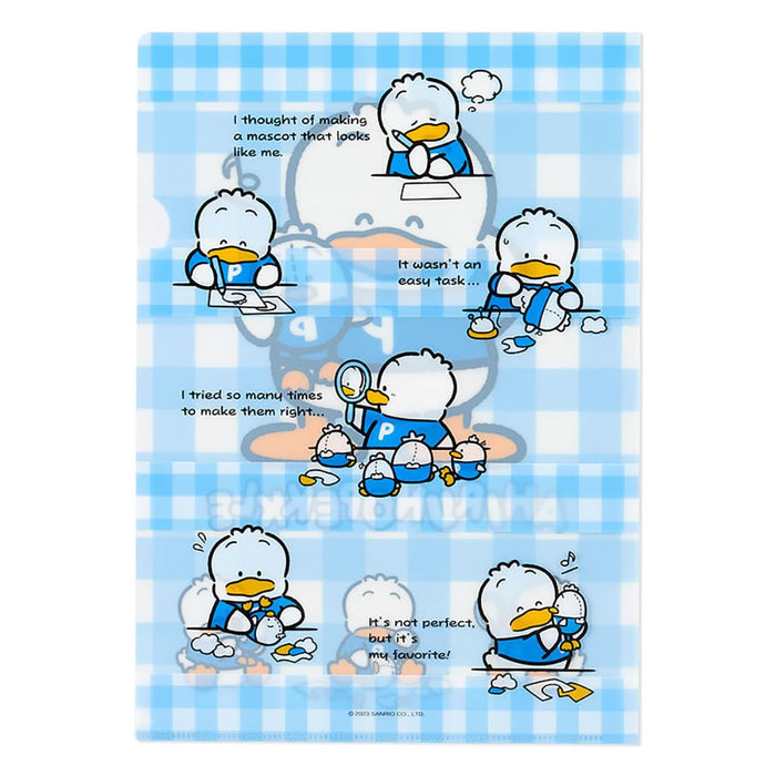 Sanrio Japan Duck Peckle Clear File Set (2) - Our Goods- Japan Figure Store - #1 Bring To You The Best Japanese Goods