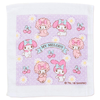 Sanrio My Melody Wet Towel Set Of 3 100% Cotton Japan 29X32Cm 324299- Japan Figure Store - #1 Bring To You The Best Japanese Goods