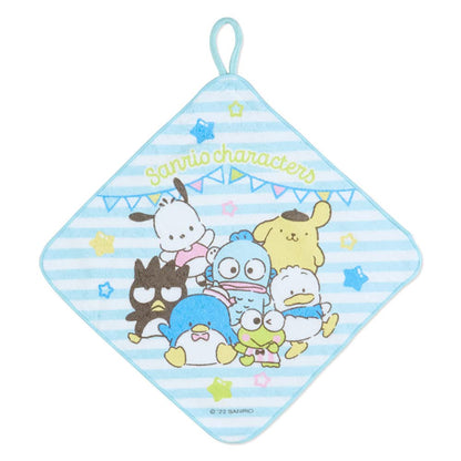 SANRIO Hand Towel With Loop Set 3 Pcs Characters- Japan Figure Store - #1 Bring To You The Best Japanese Goods