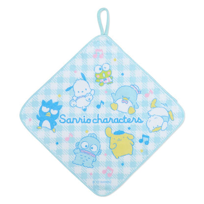 SANRIO Hand Towel With Loop Set 3 Pcs Characters- Japan Figure Store - #1 Bring To You The Best Japanese Goods