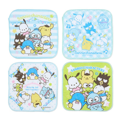 SANRIO Petite Towel Set 4Pcs SANRIO Characters- Japan Figure Store - #1 Bring To You The Best Japanese Goods