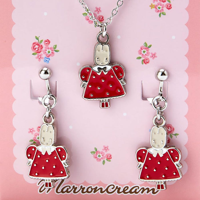 Sanrio Accessory Set Maron Cream 30x8x0.1cm 125733- Japan Figure Store - #1 Bring To You The Best Japanese Goods
