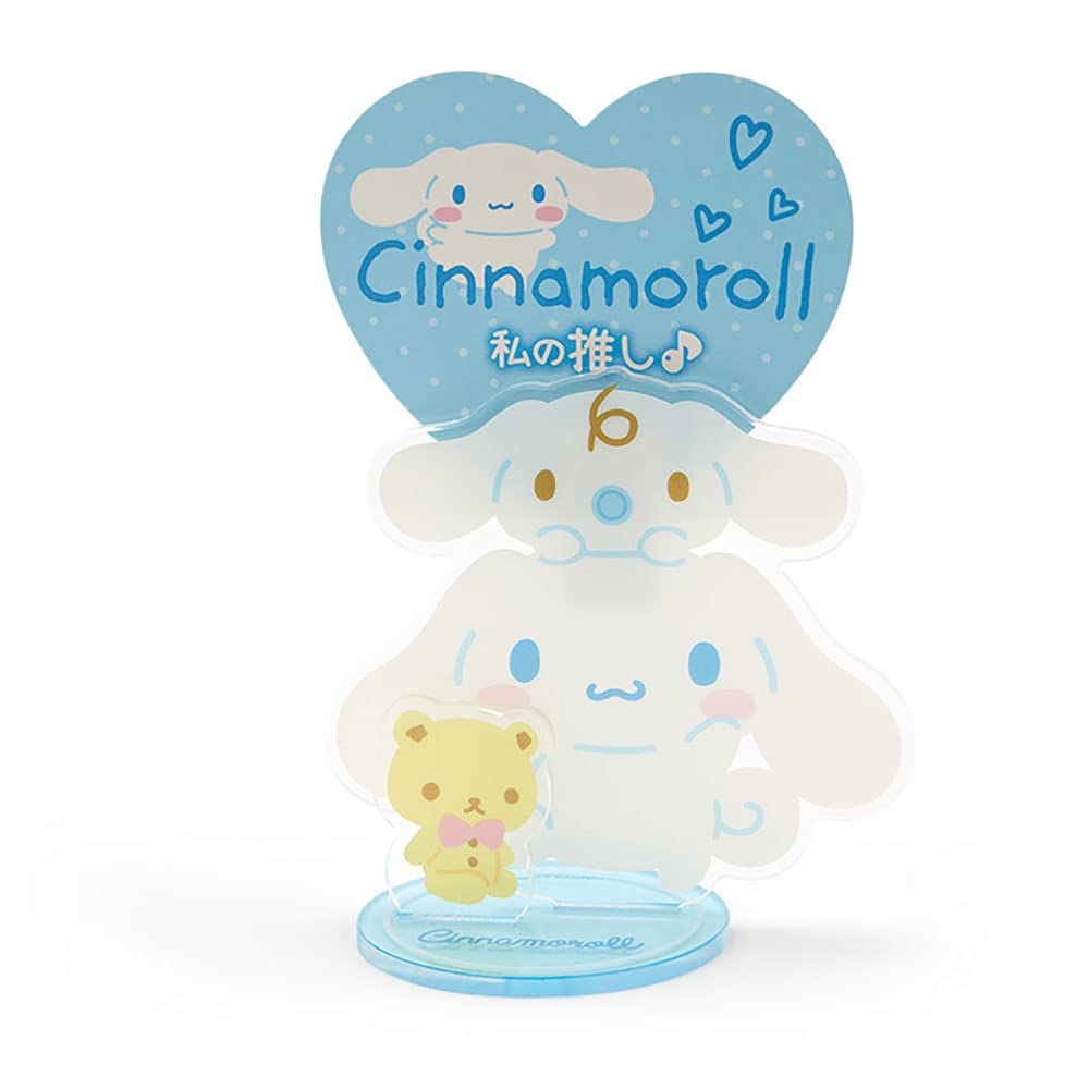SANRIO - Acrylic Stand With Clip Cinnamoroll- Japan Figure Store - #1 Bring To You The Best Japanese Goods
