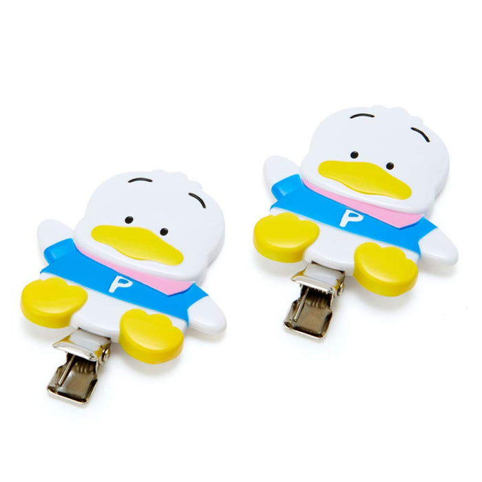 SANRIO - Hair Clip - 2 Pcs Ahiru No Pekkle- Japan Figure Store - #1 Bring To You The Best Japanese Goods
