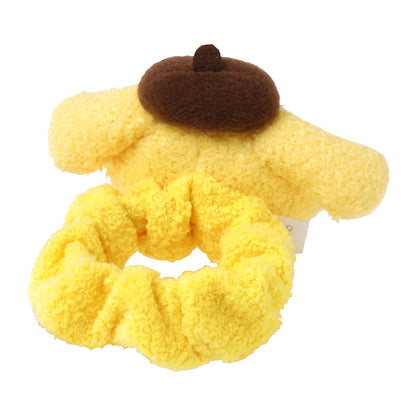 KAWADA Sanrio Baby Fluffy Wrist Rattle Pompompurin- Japan Figure Store - #1 Bring To You The Best Japanese Goods