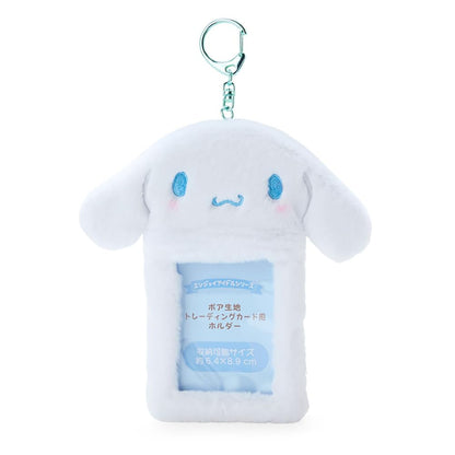 Sanrio Cinnamoroll Boa Fabric Trading Card Holder Japan Enjoy Idol 727539- Japan Figure Store - #1 Bring To You The Best Japanese Goods