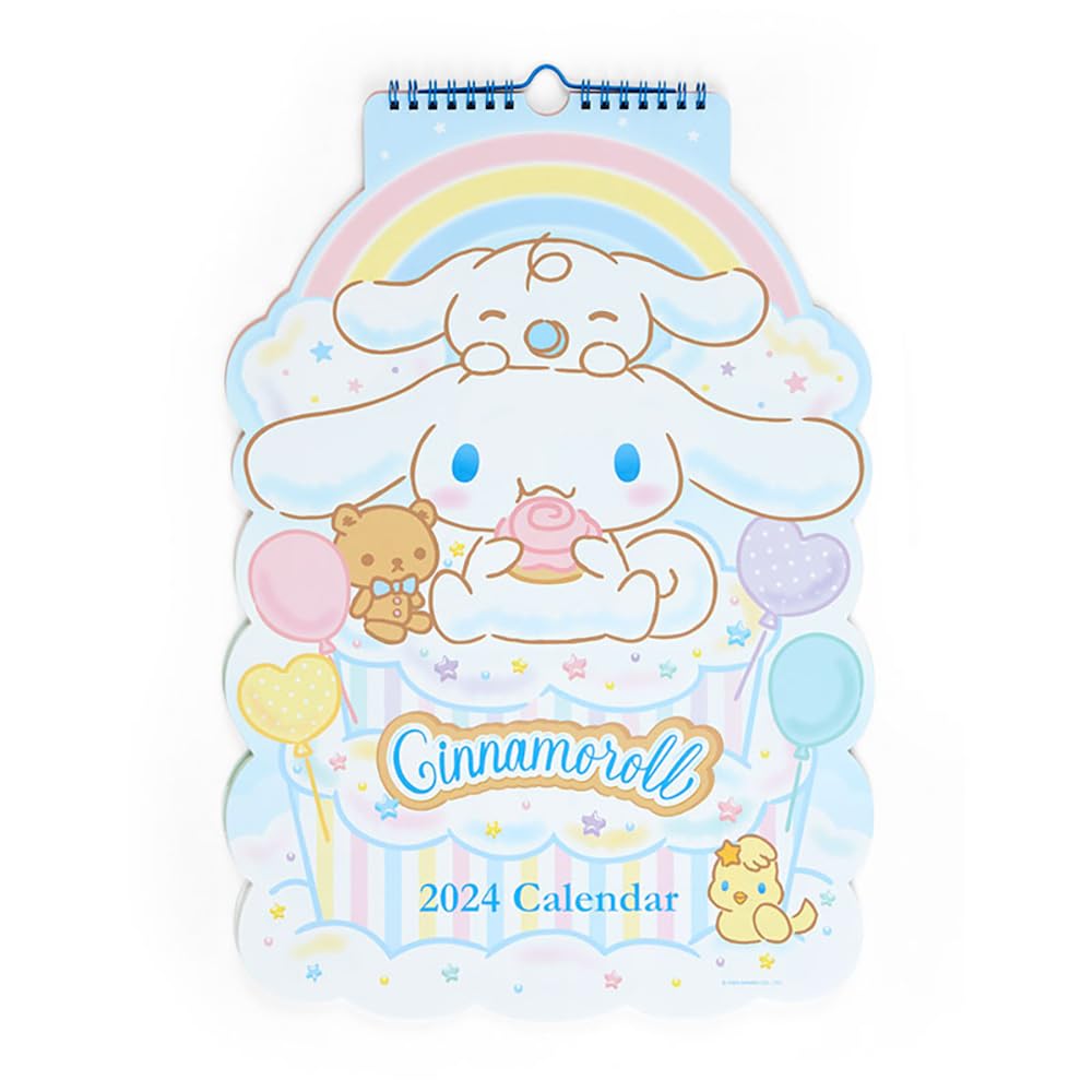 Sanrio Cinnamoroll Die-Cut Calendar 2024 Japan 702510- Japan Figure Store - #1 Bring To You The Best Japanese Goods