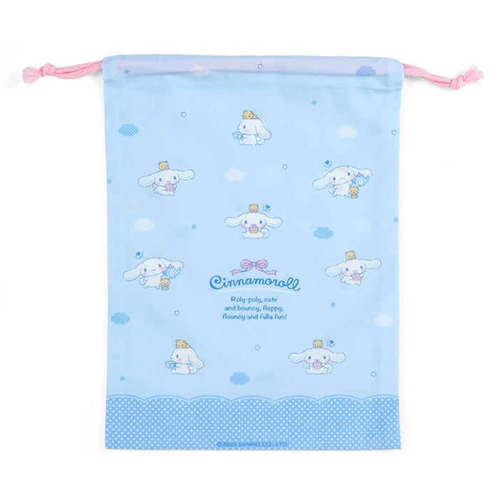 Sanrio Japan Cinnamoroll Drawstring Bag M 255203- Japan Figure Store - #1 Bring To You The Best Japanese Goods