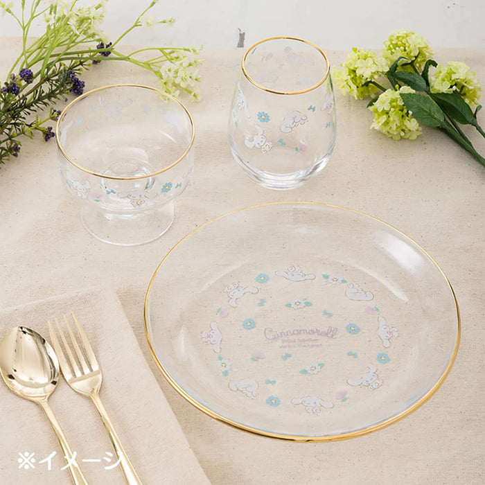 Sanrio Cinnamoroll Japan Glass Plate 080373- Japan Figure Store - #1 Bring To You The Best Japanese Goods