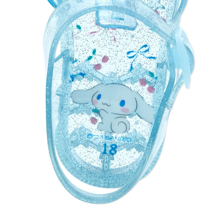Sanrio Cinnamoroll Kids Clear Sandals 18cm Comfortable Footwear- Japan Figure Store - #1 Bring To You The Best Japanese Goods