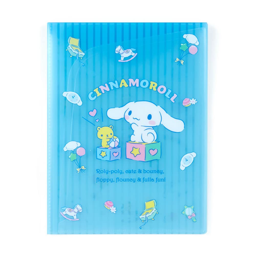 Sanrio 356808 Cinnamoroll Pocket Clear File Cinnamoroll Clear File Japanese Clear File Folders- Japan Figure Store - #1 Bring To You The Best Japanese Goods