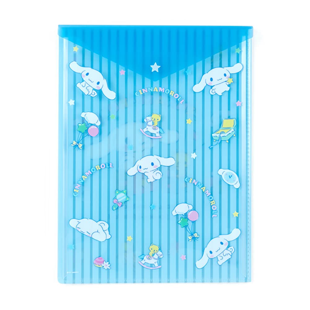 Sanrio 356808 Cinnamoroll Pocket Clear File Cinnamoroll Clear File Japanese Clear File Folders- Japan Figure Store - #1 Bring To You The Best Japanese Goods