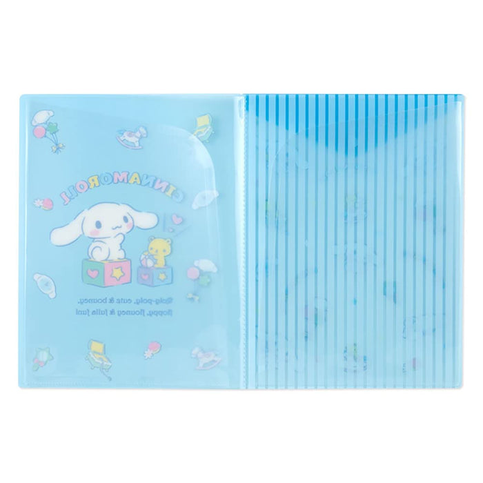 Sanrio 356808 Cinnamoroll Pocket Clear File Cinnamoroll Clear File Japanese Clear File Folders- Japan Figure Store - #1 Bring To You The Best Japanese Goods