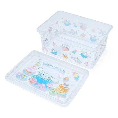 SANRIO Storage Case With Lid Cinnamoroll- Japan Figure Store - #1 Bring To You The Best Japanese Goods