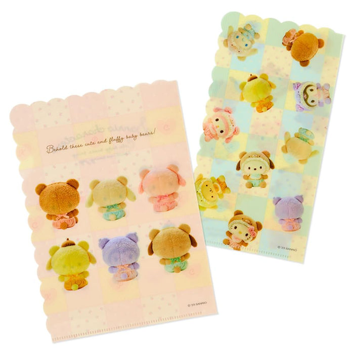 Sanrio Clear File Baby Design 619621 16x0.1x22.5cm- Japan Figure Store - #1 Bring To You The Best Japanese Goods
