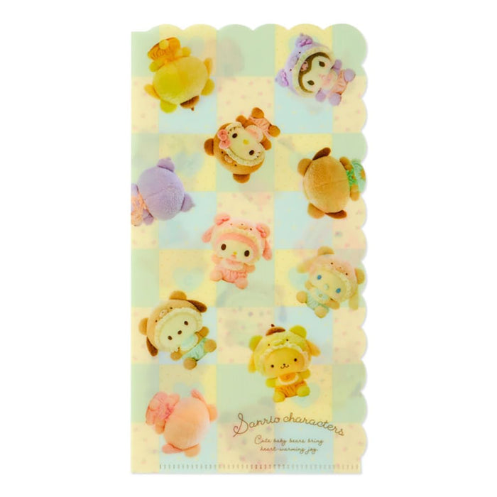 Sanrio Clear File Baby Design 619621 16x0.1x22.5cm- Japan Figure Store - #1 Bring To You The Best Japanese Goods