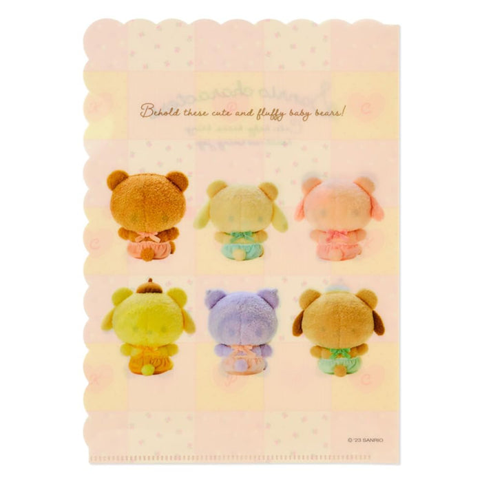 Sanrio Clear File Baby Design 619621 16x0.1x22.5cm- Japan Figure Store - #1 Bring To You The Best Japanese Goods