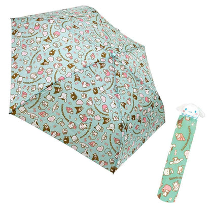 Sanrio Die Cut Folding Umbrella Cinnamoroll Blue- Japan Figure Store - #1 Bring To You The Best Japanese Goods