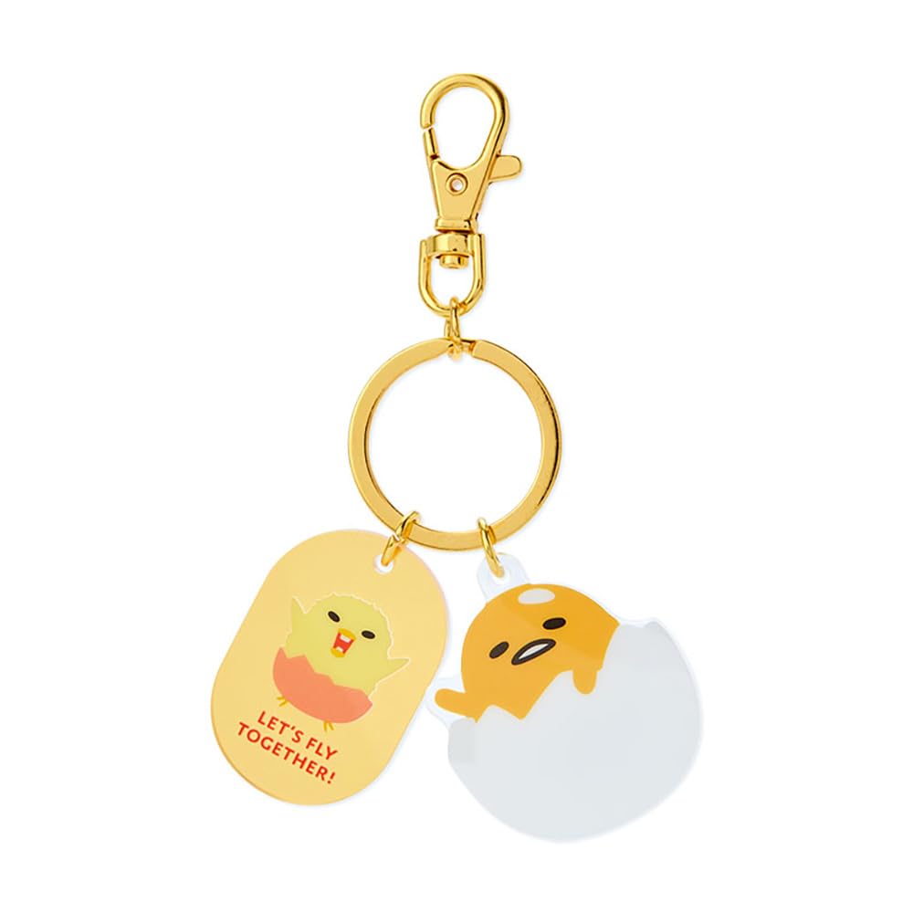 Sanrio Gudetama Face Keychain 914258 Japan- Japan Figure Store - #1 Bring To You The Best Japanese Goods