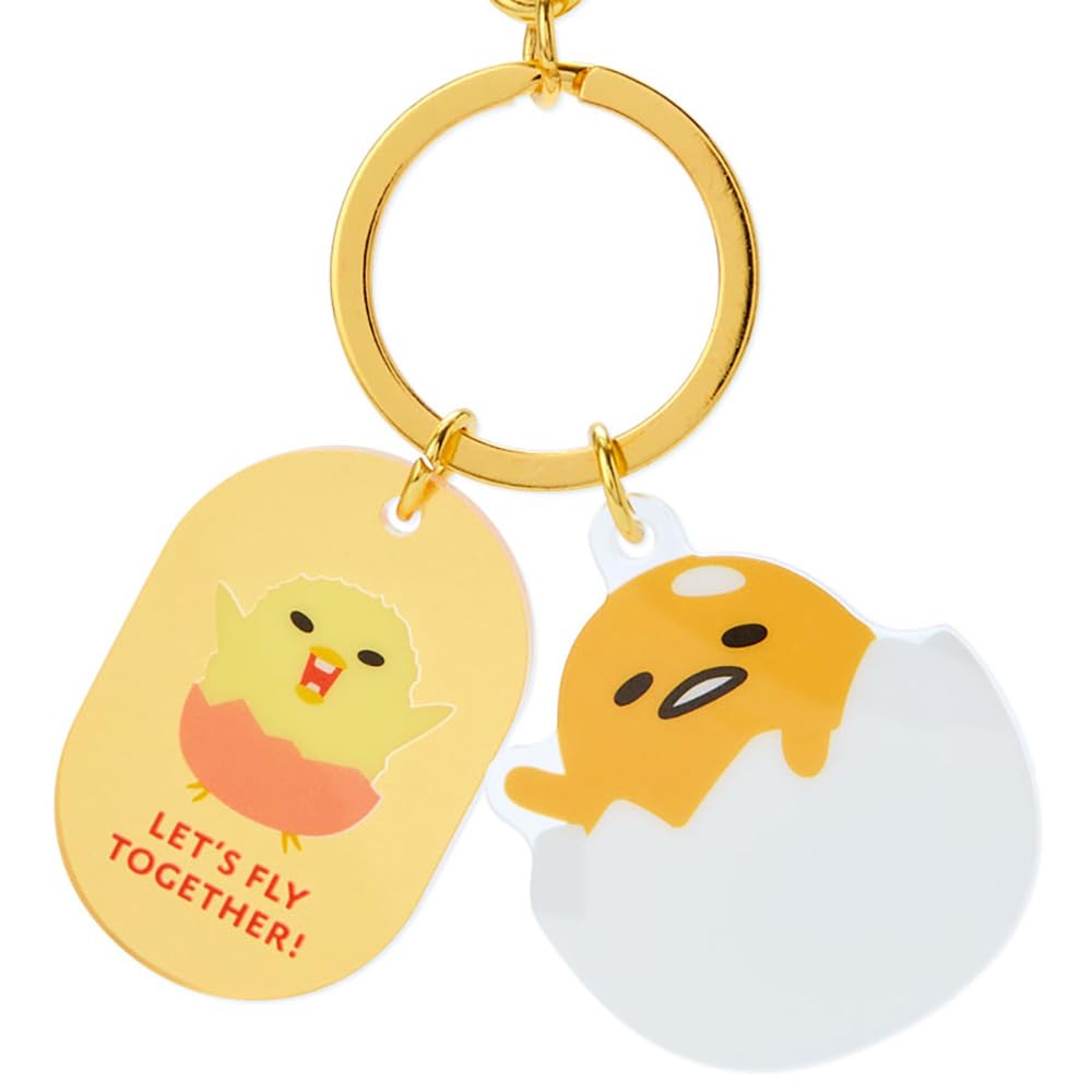 Sanrio Gudetama Face Keychain 914258 Japan- Japan Figure Store - #1 Bring To You The Best Japanese Goods
