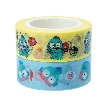 Sanrio Hangyodon Paper Tape Set Of 2 From Japan (550655)- Japan Figure Store - #1 Bring To You The Best Japanese Goods